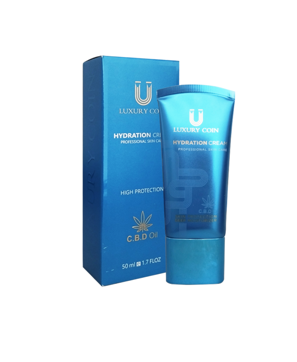کرم آبرسان لاکچری کوین(CBD خاصیت ضد چروک و ضد لک) اصل از نمایندگی لاکچری کوین