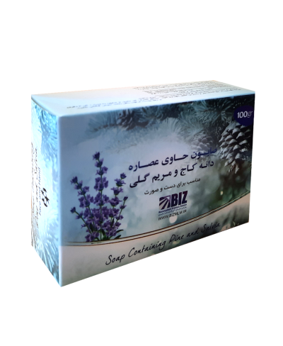 صابون دست و صورت دانه کاج و مریم گلی (اورجینال)