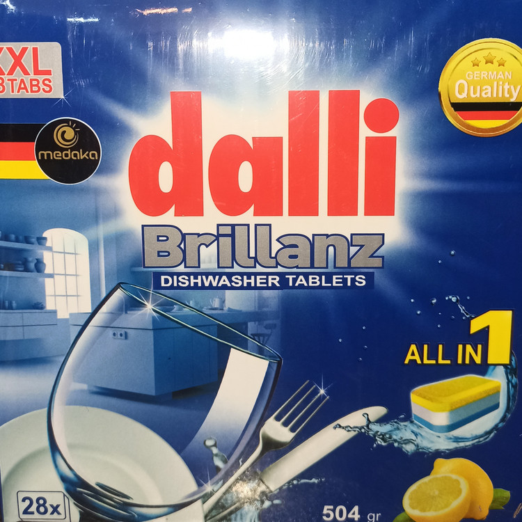 قرص ماشین ظرفشویی 28 عددی Dalii